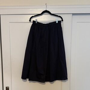 Uniqlo Navy Blue A-Line Women's Skirt